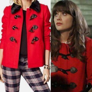 NWT Juicy Couture “Tough Girl” Toggle Jacket – Size S (Slight Fraying)